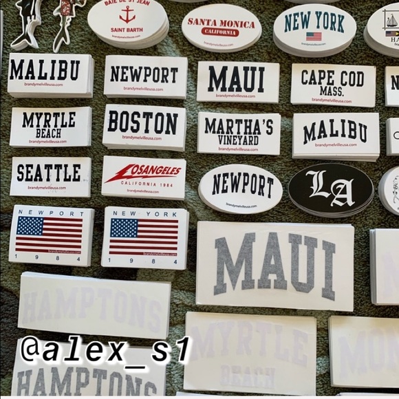 NEW 100 Brandy Melville Sticker Assortment💥 - Picture 5 of 8